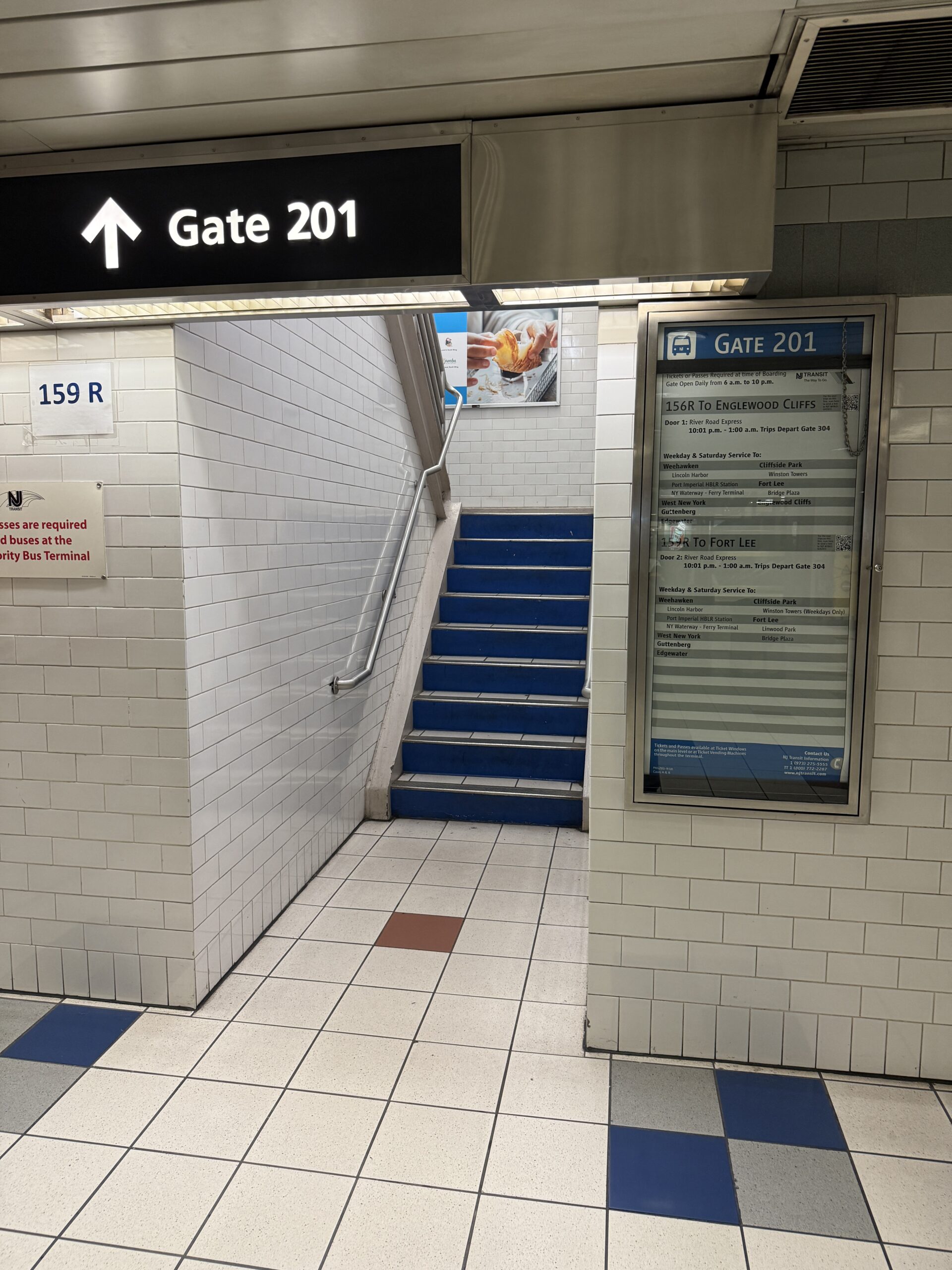 159 in port authority