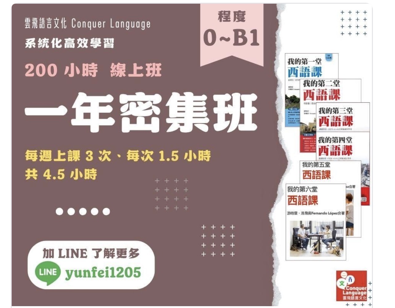 On-Line Spainish class